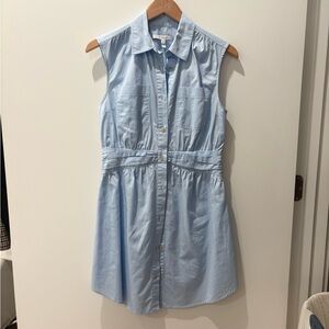 Size 0 Derek Lam 10 Crosby Baby Blue Dress